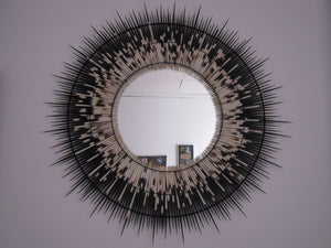 Small African Porcupine Quill Mirror (1285-RS-G01)