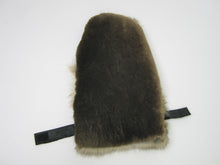 Large Sheared Beaver & Rabbit Fur Massage Mitt (695-10-G2549)
